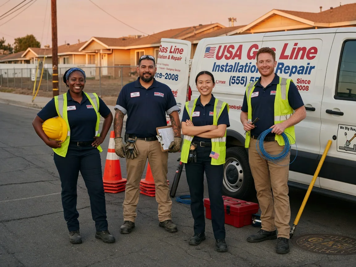 Gas Line Installation company in Llano, NM